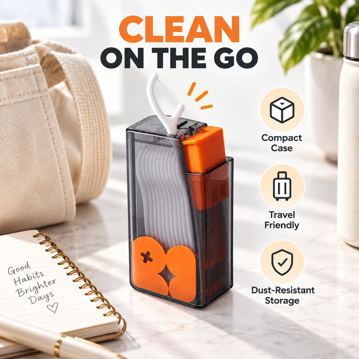 Pop-Up Floss Pick Dispenser